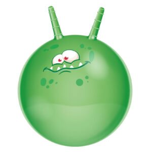 Skippybal funny faces – groen – Dia 45 cm – buitenspeelgoed voor kleine kinderen
