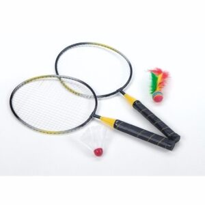 Angelsports Speelgoed badminton spel – kleine set voor kinderen – Inclusief rackets shuttle en bal