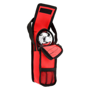Jeu de boules tas – voor 3 ballen – rood – draagtas – Kaatsbal – Petanque – Cochonnette