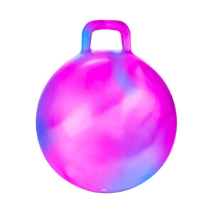 Skippybal marble – roze/blauw – D45 cm – buitenspeelgoed voor kinderen