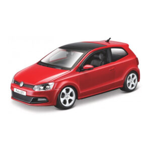 Speelgoed auto Volkswagen Polo 5 GTI rood 1:24