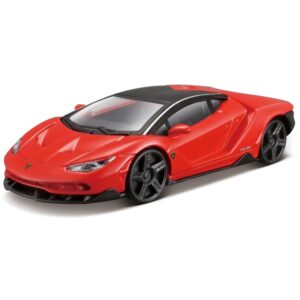 Bburago Modelauto Lamborghini Centenario – rood – schaal 1:43 – schaalmodel auto