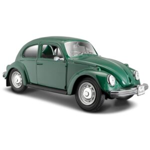 Modelauto Volkswagen Kever – groen – schaal 1:24 – speelgoed auto – schaalmodel