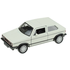 Speelgoed Volkswagen auto – wit – die-cast metaal – 13 cm – Model Golf 1 GTI