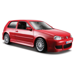 Maisto Modelauto Volkswagen Golf 4 R32 – rood – schaal 1:24 – schaalmodel auto