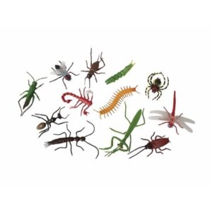 Ravensden Speelgoed insecten – 12 stuks – kunststof