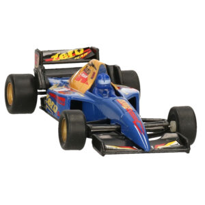 Goki Modelauto Racewagen – blauw – 10 cm – race auto – schaalmodel